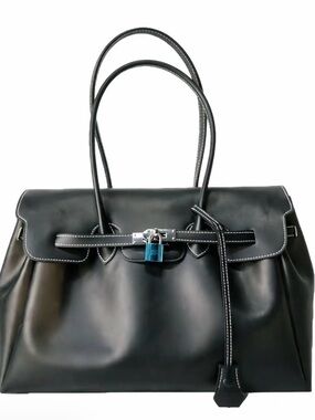 Jelly Tote with silver Accent Lock